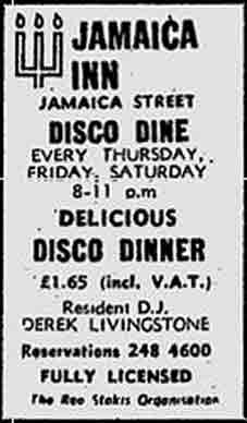 Jamaica Inn advert 1974